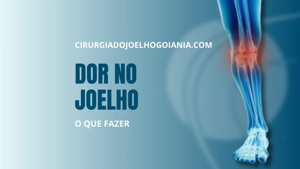 Dor no joelho o que fazer