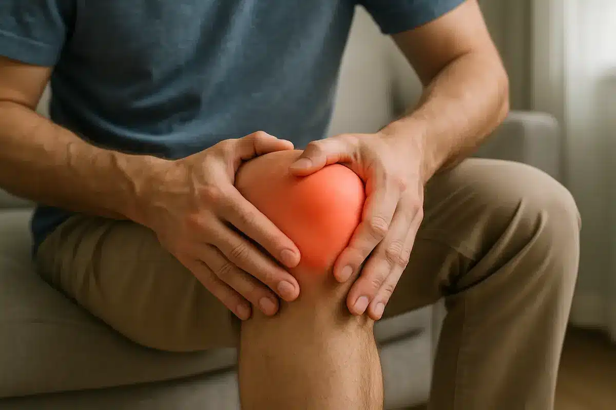 Dor na parte frontal do joelho