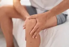 Dor após infiltração no joelho