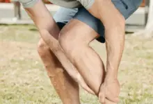 Dor atrás do joelho e panturrilha