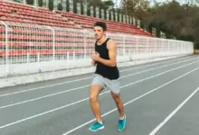 Lesão no joelho alça de balde