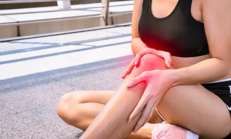 Como é a dor de joelho inflamado