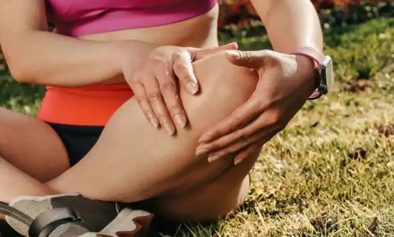 Levei uma pancada no joelho e ficou um caroço